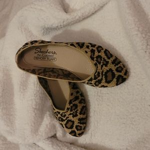 Leopard Print Skechers